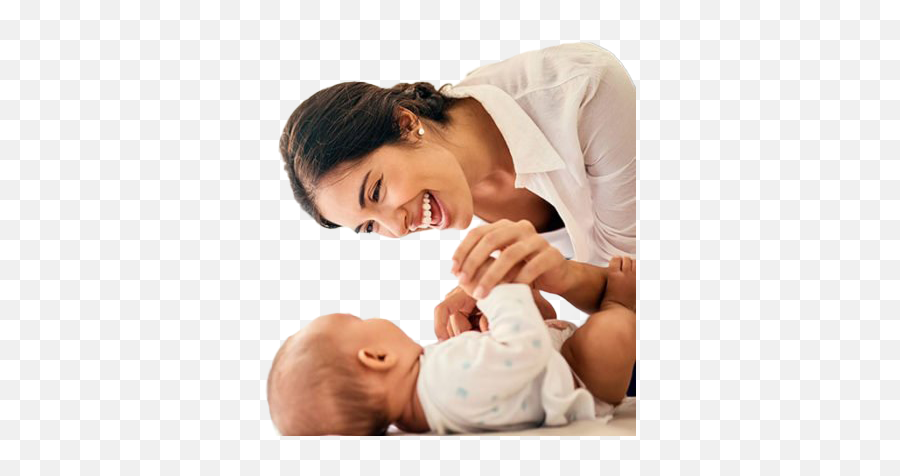 Mother With Baby Png Image - Mom And Baby Png Emoji,Baby Png