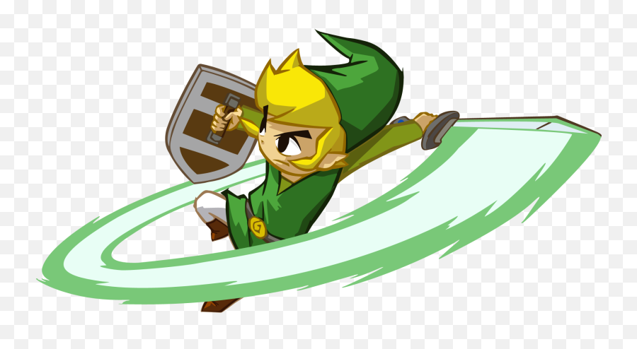 Zelda Vector Png Clip Art Transparent Library - Toon Link Legend Of Zelda Spirit Tracks Pngs Emoji,Zelda Transparent