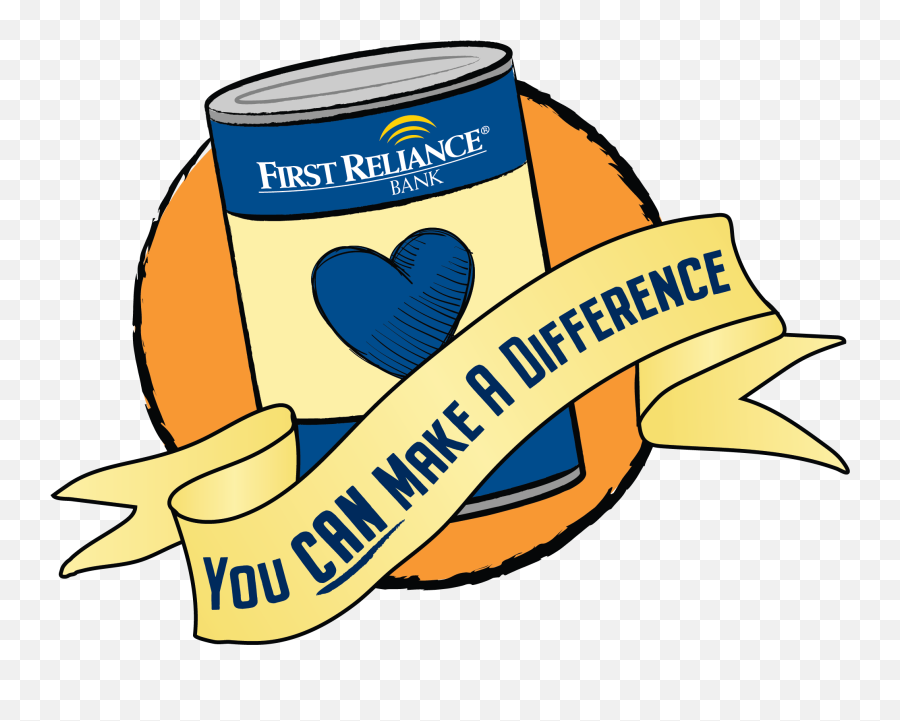 First Reliance Bank Partners With - Language Emoji,Canned Food Clipart