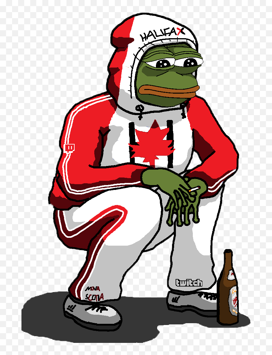 Tsm Halifax - Canadian Pepe The Frog Emoji,Feelsbadman Png