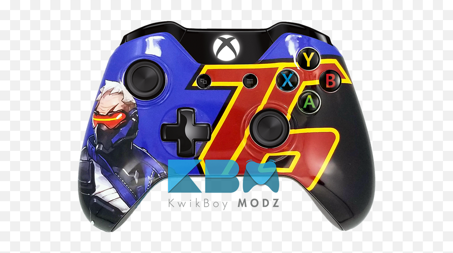 Download Hd Soldier 76 Xbox One - Fifa Custom Xbox One Controller Emoji,Xbox One X Png