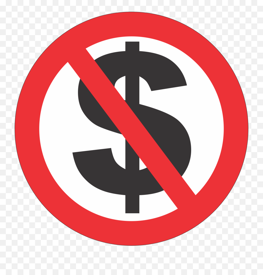 Red Dollar Sign - Not Money Transparent Cartoon Jingfm Whitechapel Station Emoji,Money Transparent