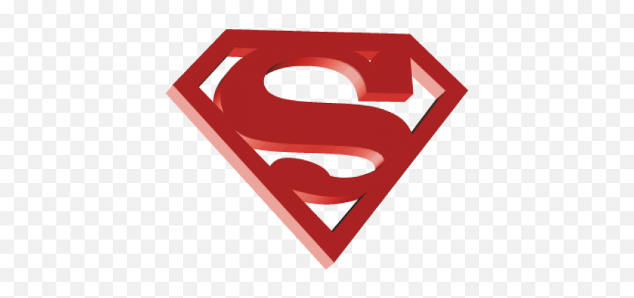Superman 3d Logo Vector Free Download - Minion Superhero Coloring Pages Emoji,3d Logo