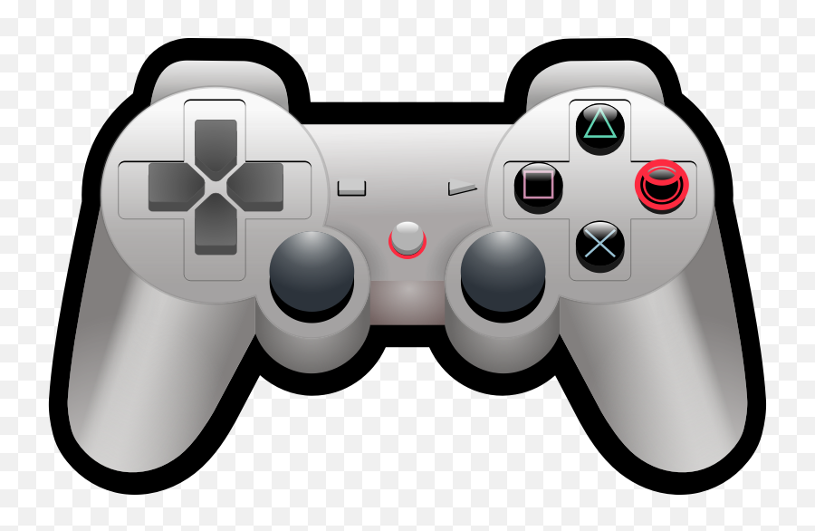 Color Playstation Controller - Transparent Background Video Emoji,Xbox Controller Transparent Background