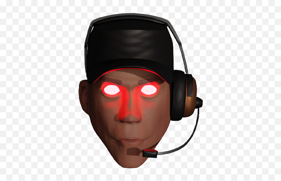 Scout With Glowing Eyes Team Fortress 2 Sprays Emoji,Tf2 Scout Png