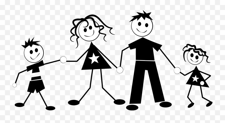 Download Free Png Stick Figure Family Drawing Free - Family Picture Stick Png Emoji,Free Clipart For Commercial Use