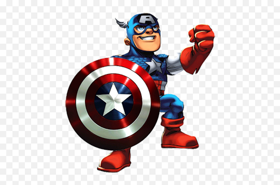 Captain America Cartoon Pictures Posted By Zoey Walker - Captain America Kartun Png Emoji,Captain America Clipart