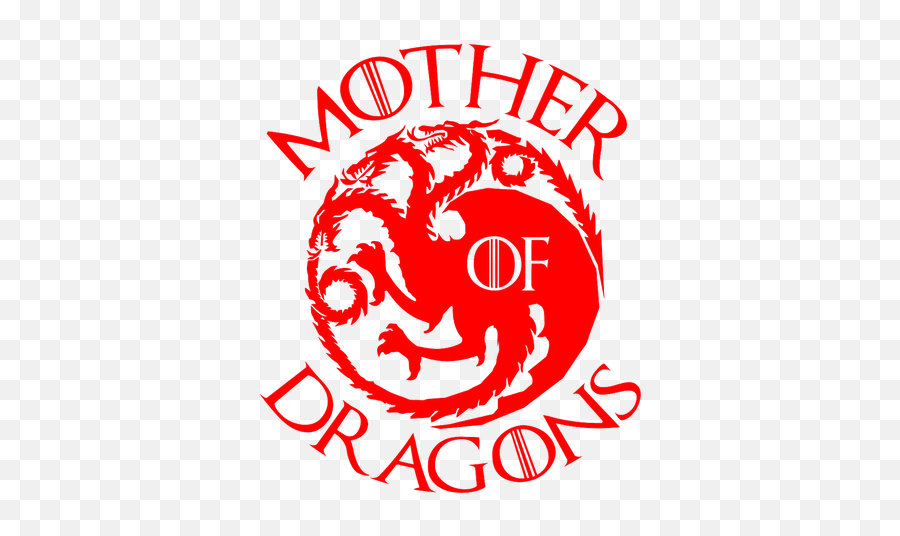 Game Of Thrones Mother Of Dragons Logo - Game Of Thrones Dragons Logo Png Emoji,Mother Logo