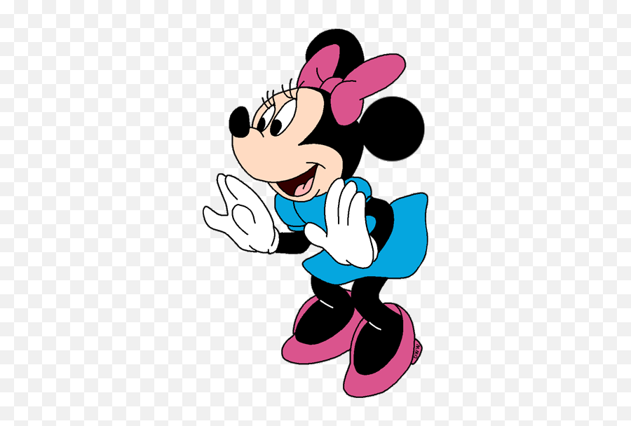 Minnie Mouse Clip Art 6 Disney Clip Art Galore - Minnie Mouse Excited Emoji,Excited Clipart