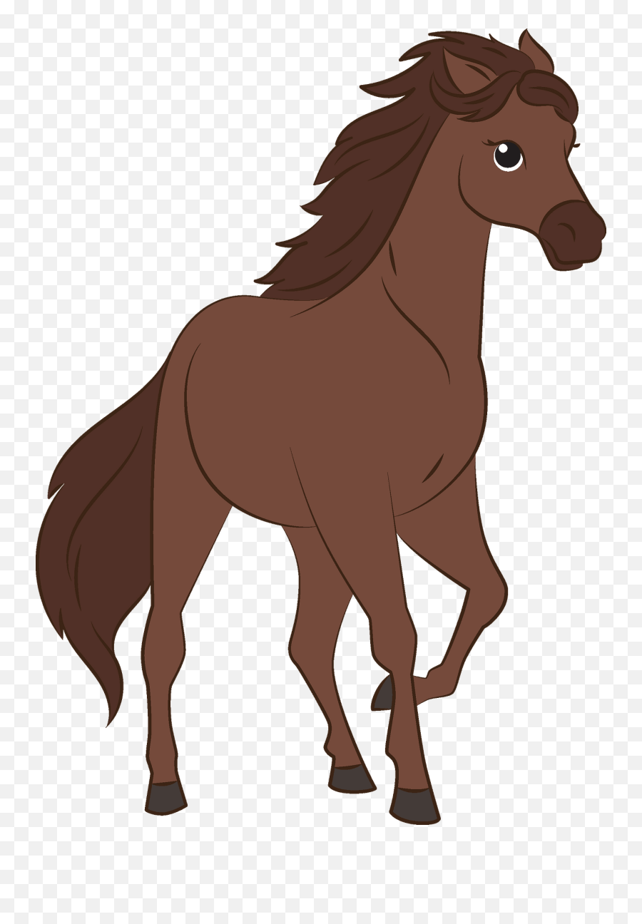 Mustang Clipart - Animal Figure Emoji,Mustang Clipart