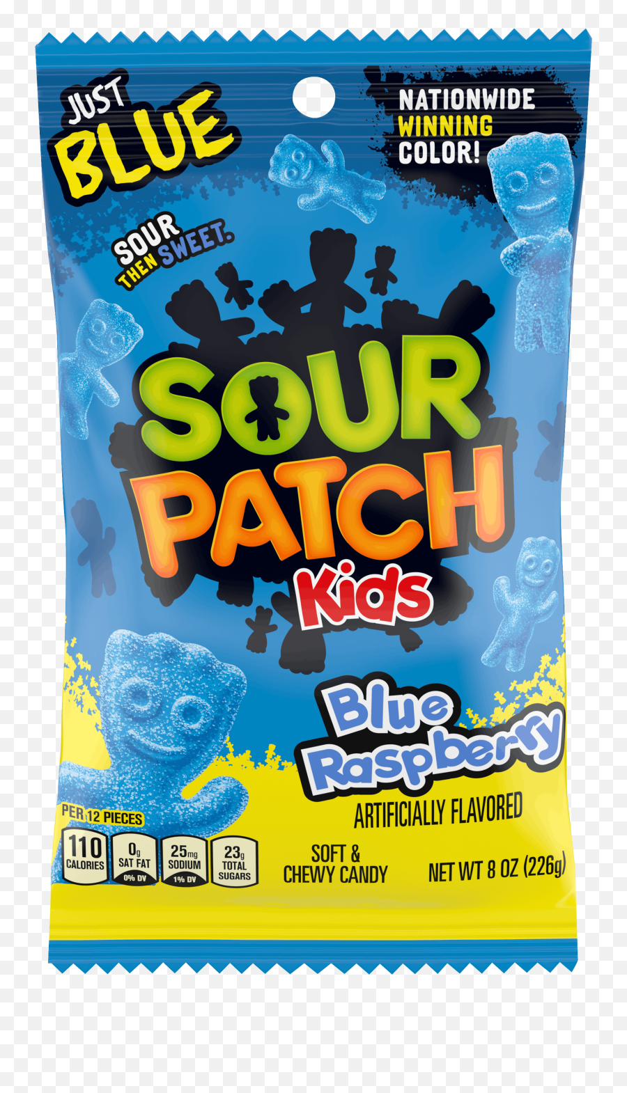Blue Sour Patch Kids Packs Include Emoji,Sour Patch Kids Logo