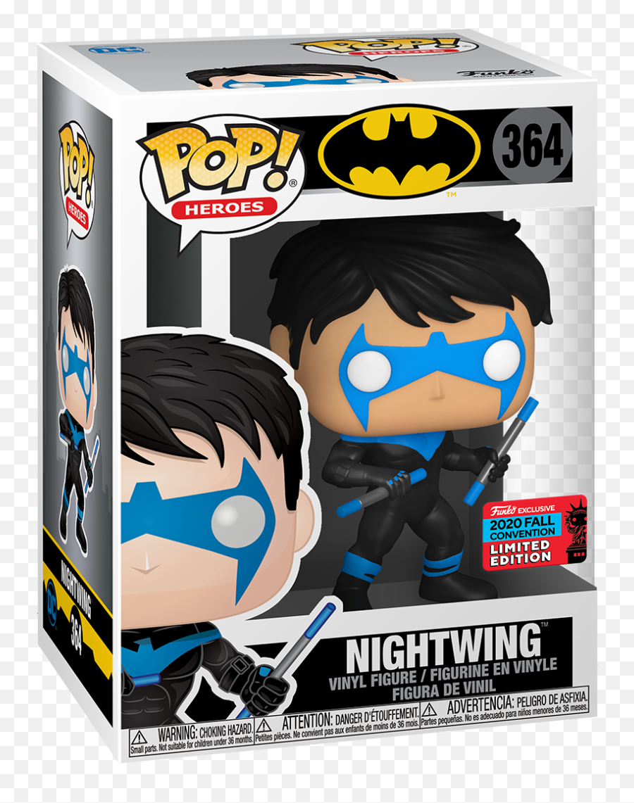 Batman - Nightwing Funko Pop Nycc 2020 Emoji,Nightwing Png