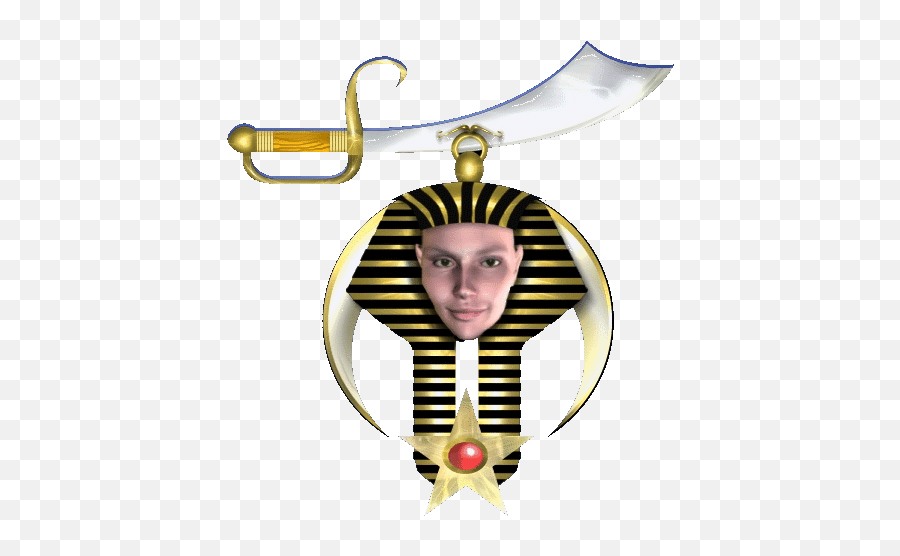 Mckim Shrine Mason Freemason Graphic Jpg Gif Fraternity Lodge - Tocado De Faraon Egipcio Emoji,Shriners Logo