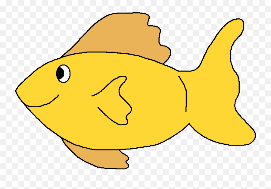 Fishing Fish Clip Art Vector Free Clipart Images 2 - Wikiclipart Cartoon Yellow Fish Drawing Emoji,Fishing Clipart