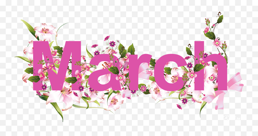 March Clipart Floral Picture 1606748 March Clipart Floral - March Png Emoji,March Clipart