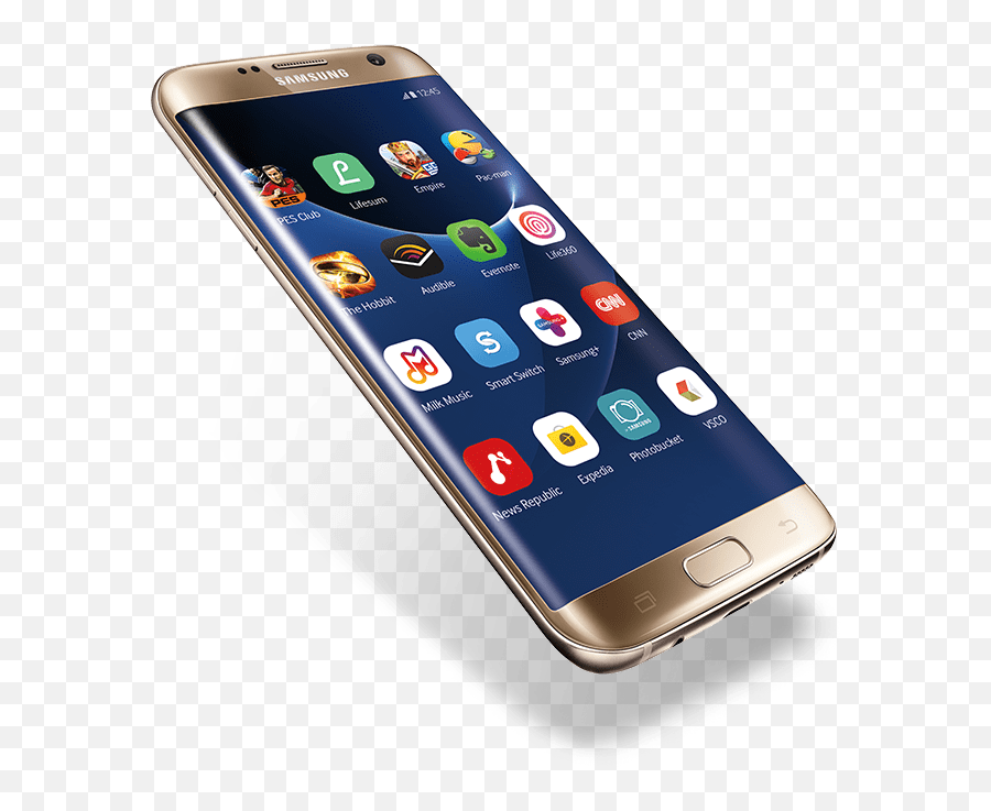 Galaxy S7 Edge Mockup Transparent Png - Stickpng Samsung Mobile Png Emoji,Galaxy Transparent