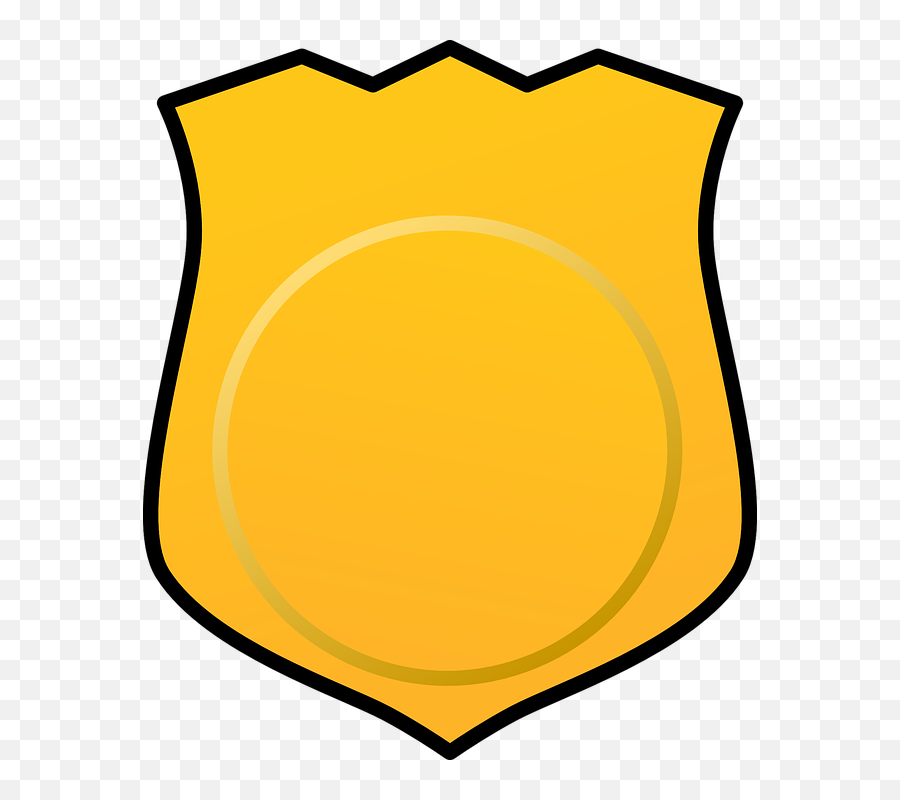 Police Badge Sheriff Badge Gallery For - Cartoon Blank Police Badge Emoji,Police Badge Clipart
