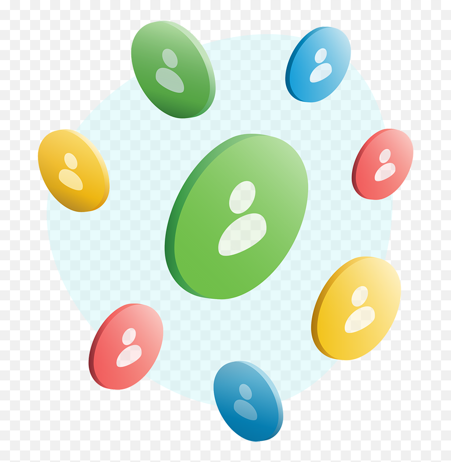 Memberclicks Platform Of Connected Membership Software - Dot Emoji,Blue Circle Png