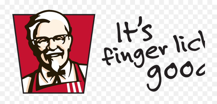 Kfc - Its Finger Lickin Good Transparent Emoji,Kfc Logo