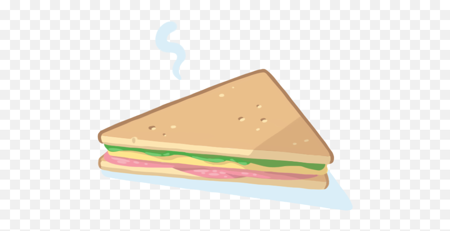 Download Sandwich Clipart Triangle - Triangle Sandwich Clipart Emoji,Sandwich Clipart