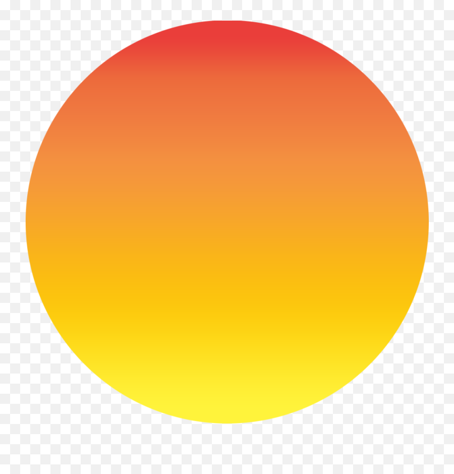 Download Sunrise Clipart Summer - Orange And Red Circle Emoji,Sunrise Clipart