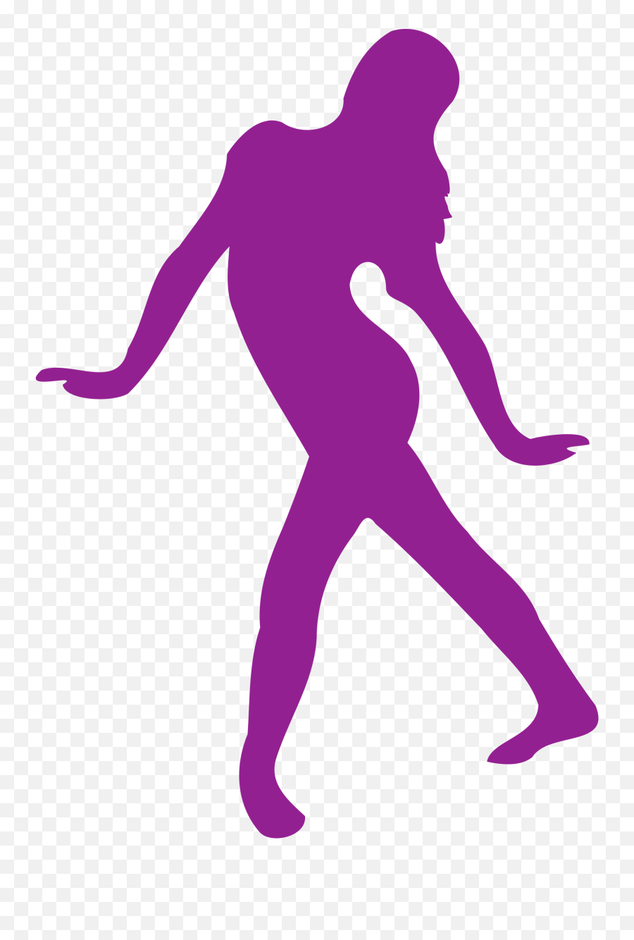 This Free Icons Png Design Of Silhouette Danse 05 - Free Dancer Clipart Purple Silhouette Emoji,Dance Silhouettes Clipart