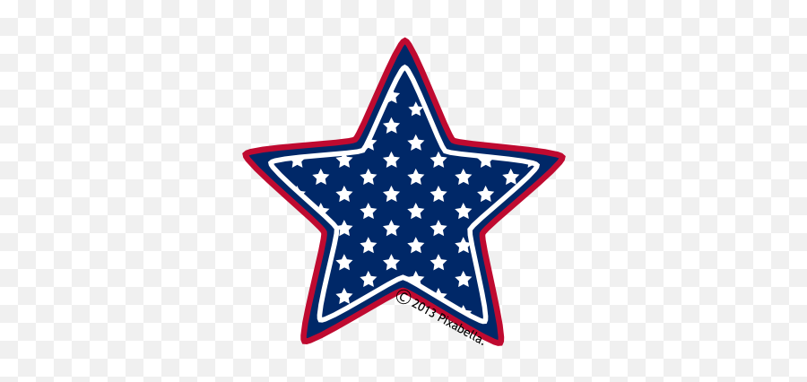 American Flag Stars Clipart - Patriotic Star Clipart Emoji,Stars Clipart