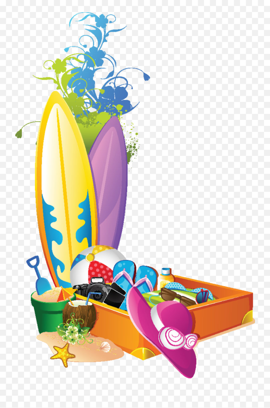 Letný Klipart Category Svet Klip - Artu Summer Beach Emoji,Ocean Background Clipart