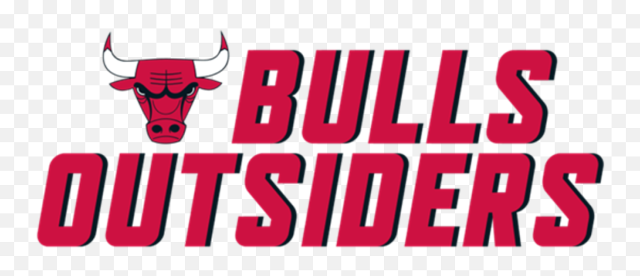 Bulls Outsiders Logo - Chicago Bulls Emoji,Chicago Bulls Logo