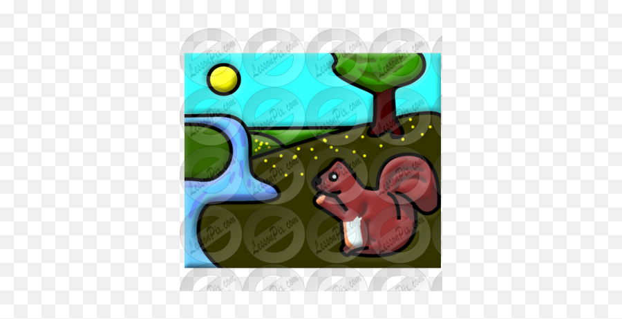 Nature Picture For Classroom Therapy - Tree Squirrels Emoji,Nature Clipart