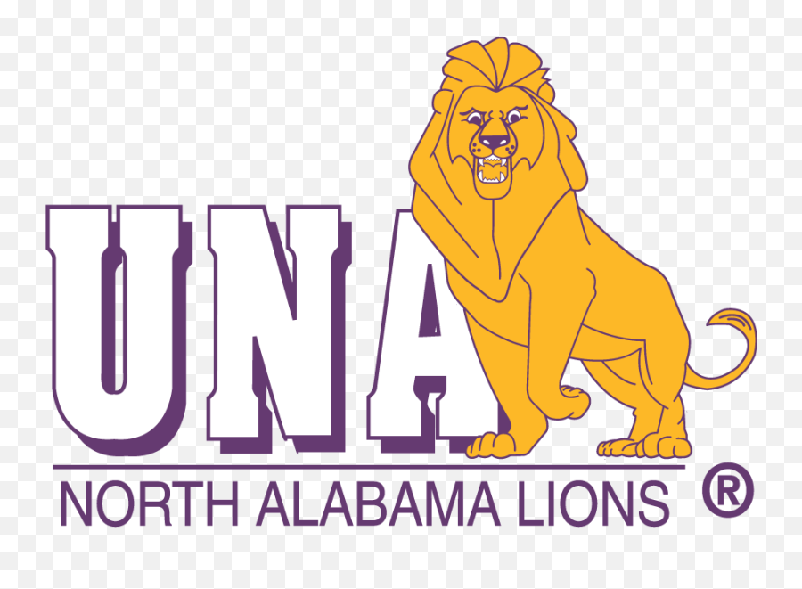 North Alabama Lions Alternate Logo - Ncaa Division I Nr Emoji,University Of Alabama Logo Png