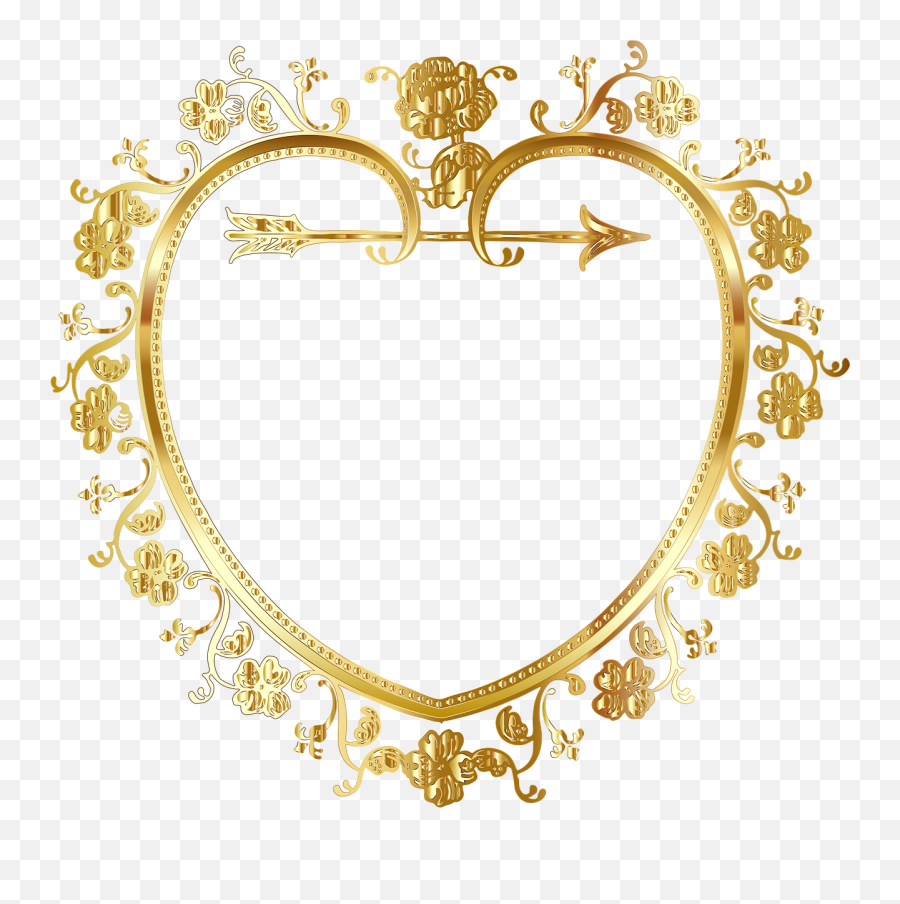 Heart Frame Border Line - Free Vector Graphic On Pixabay Emoji,Transparent Heart Border
