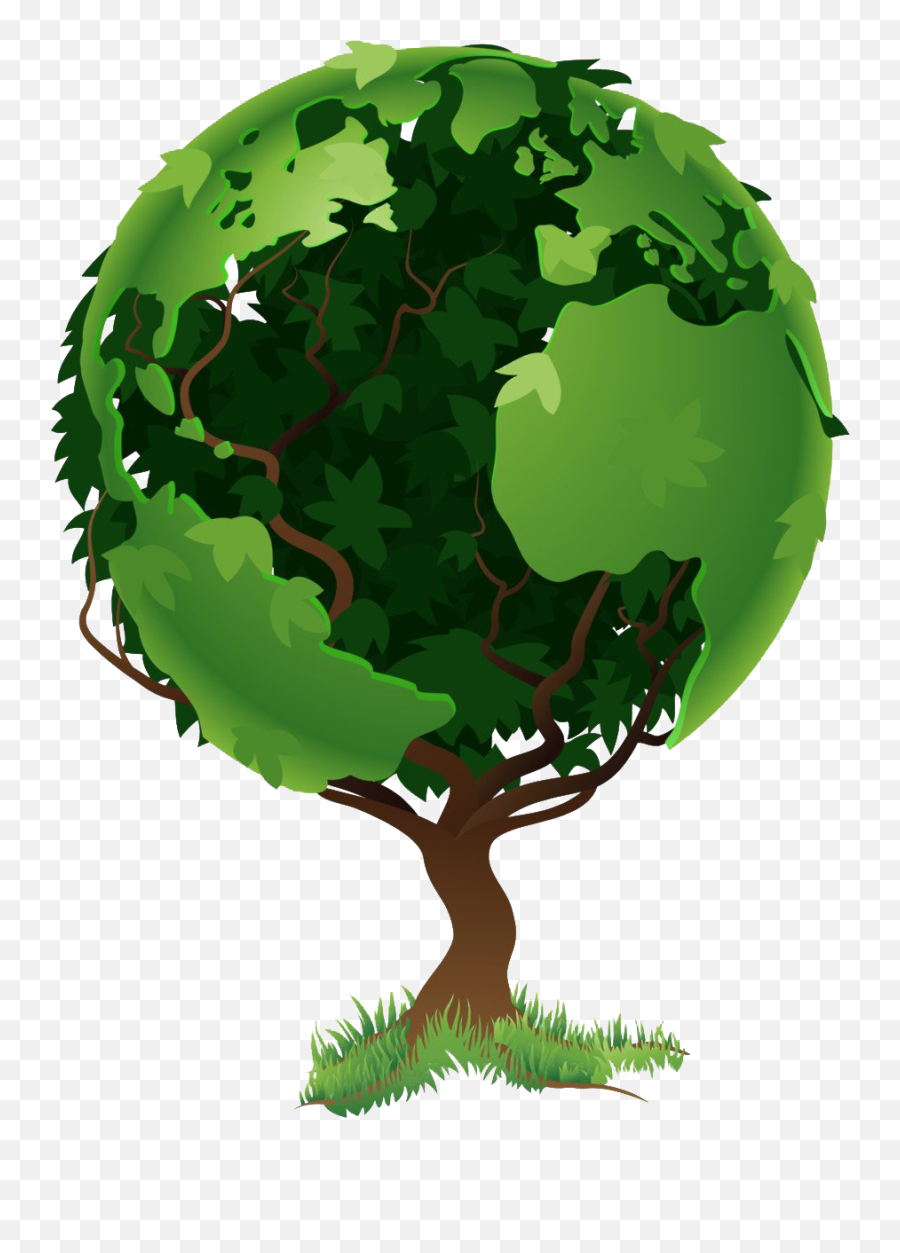 World Environment Day Earth Png Photos - Tree And A Globe Emoji,Earth Png