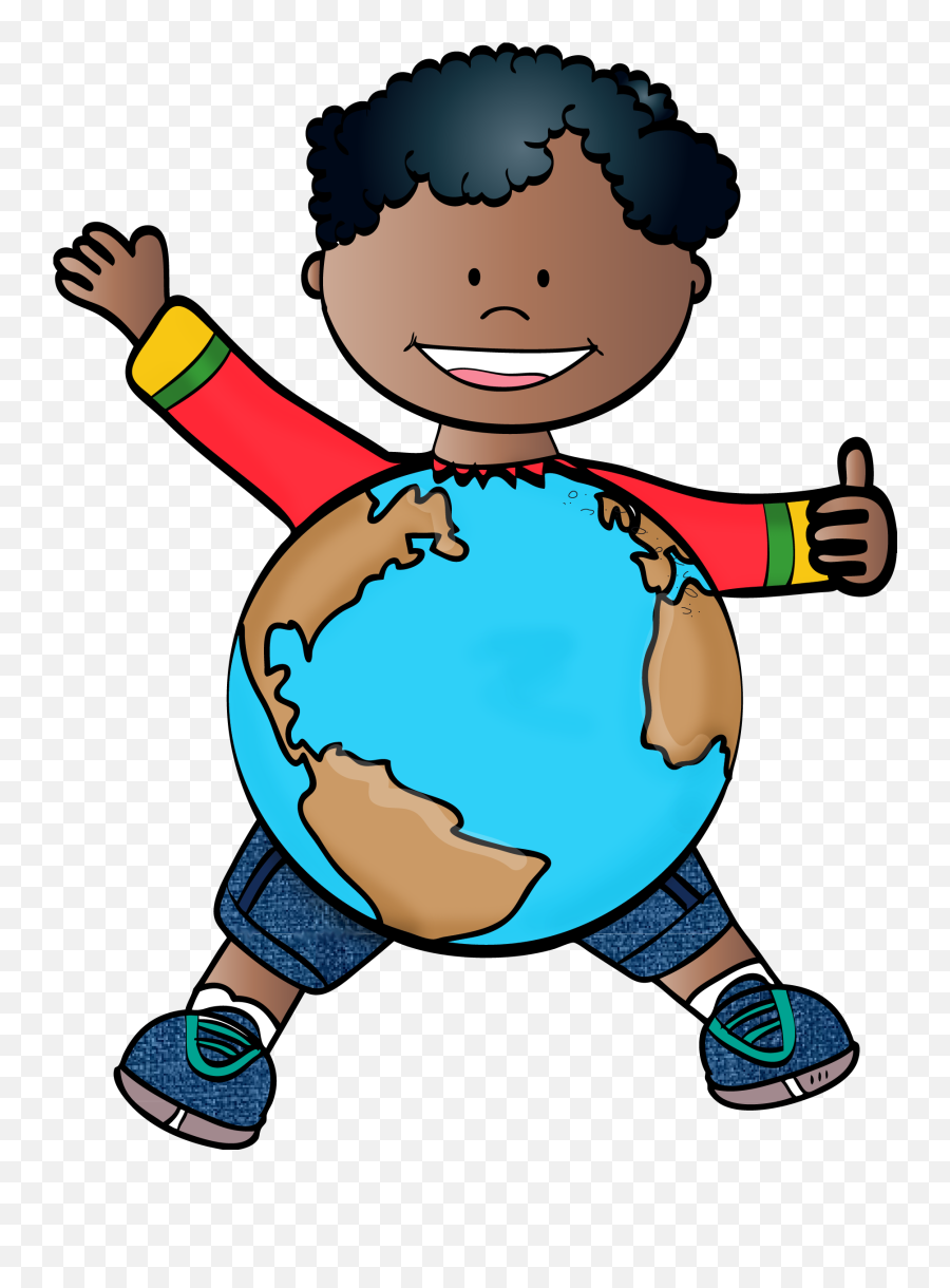 Al Cole - Animado Planeta Tierra Con Niños Emoji,Earth Day Clipart