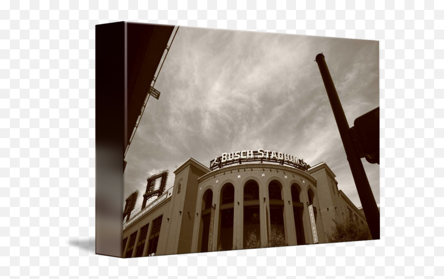 Old Busch Stadium In St Fine Art Photograph Print Canvas Or Emoji,St Louis Cardinals Clipart