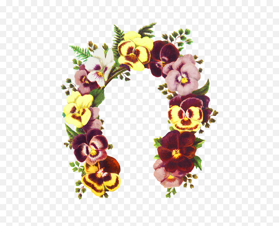 Flower Borders And Frames Emoji,Flower Shape Png