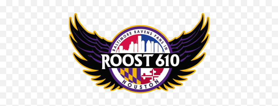 The Official Web Shop Of Roost 610 Houston Area Ravens Fans - Accipitriformes Emoji,Ravens Logo