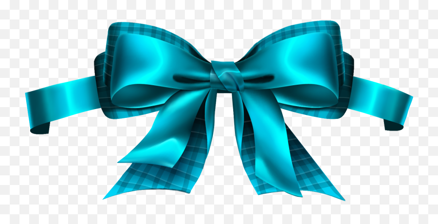 Blue Checkered Bow Png Clipart Picture - Christmas Blue Bow Png Emoji,Christmas Bow Clipart