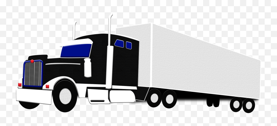Semi - Transport Truck Clipart Emoji,Semi Truck Clipart