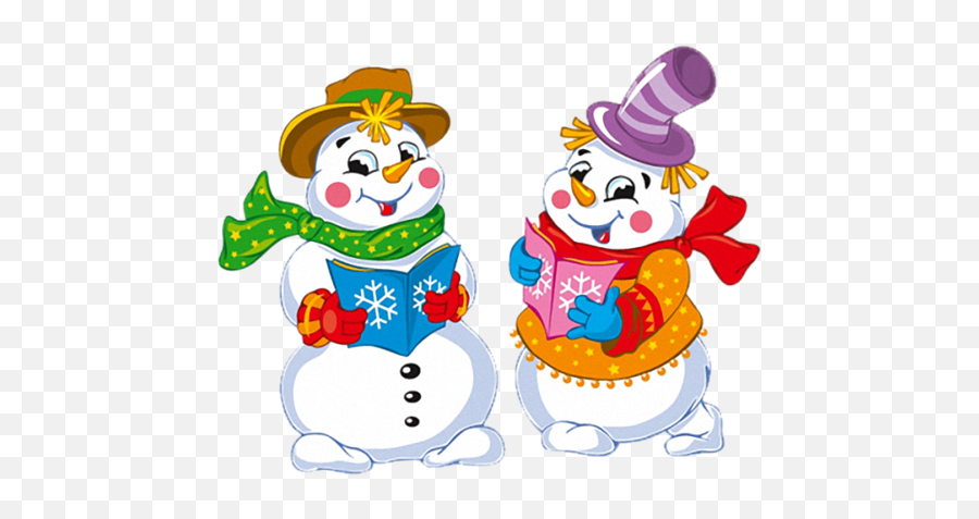 Snowmen Pictures Christmas Scenery - Happy Emoji,Advent Wreath Clipart