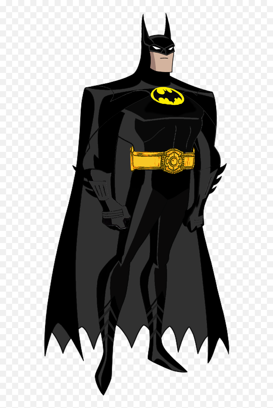 Download Batman Png Image For Free - Batman Animated Series All Black Suit Emoji,Batman Png