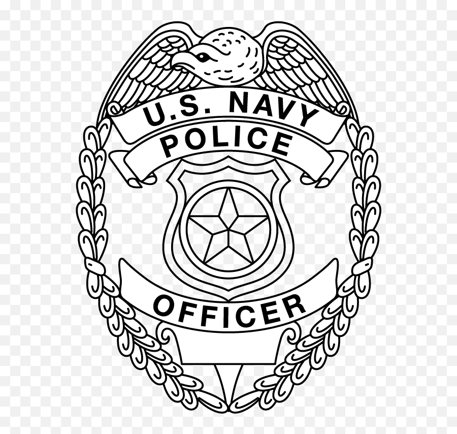 Badge Drawing Police Officer - Usmc Military Police Emoji,Police Badge Clipart