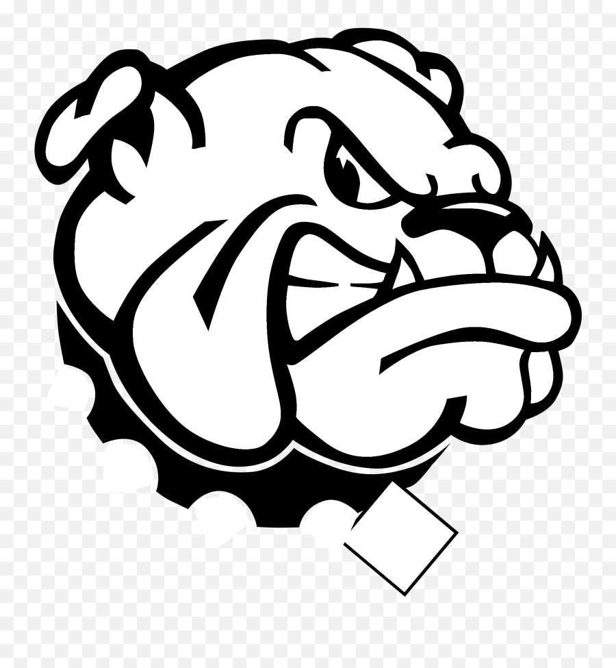 Georgia Bulldogs Logo Png Transparent - Georgia Bulldogs Black And White Logo Emoji,Georgia Bulldogs Logo
