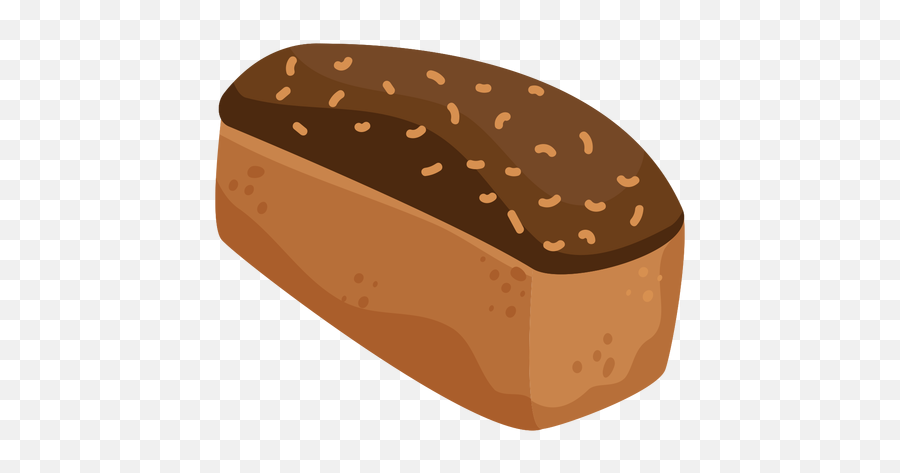 Bread Loaf Cream Flat - Vector Bread Png Emoji,Loaf Of Bread Png