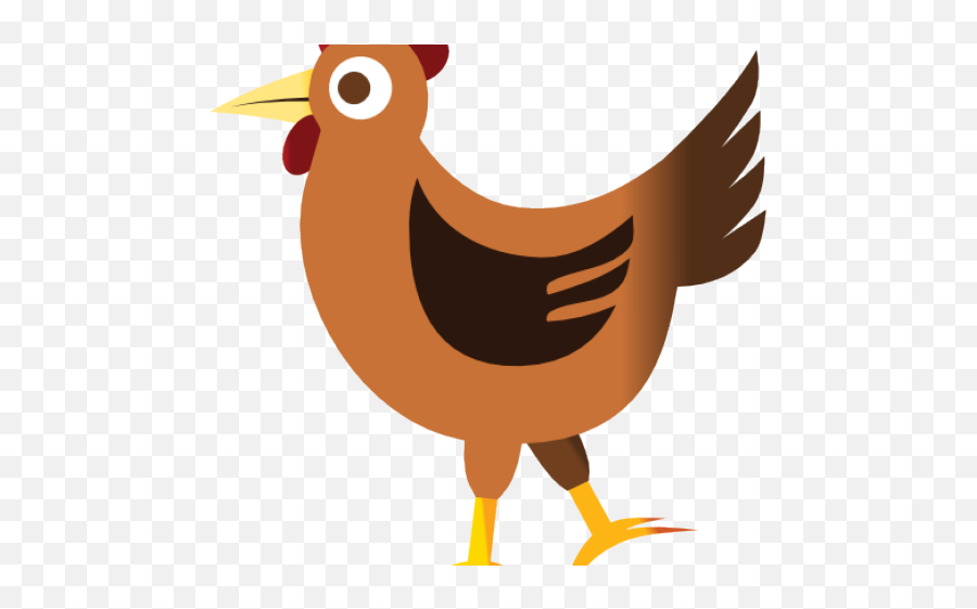 Transparent Background Chicken Clipart - Png Download Full Transparent Background Cartoon Chicken Png Emoji,Chicken Transparent Background