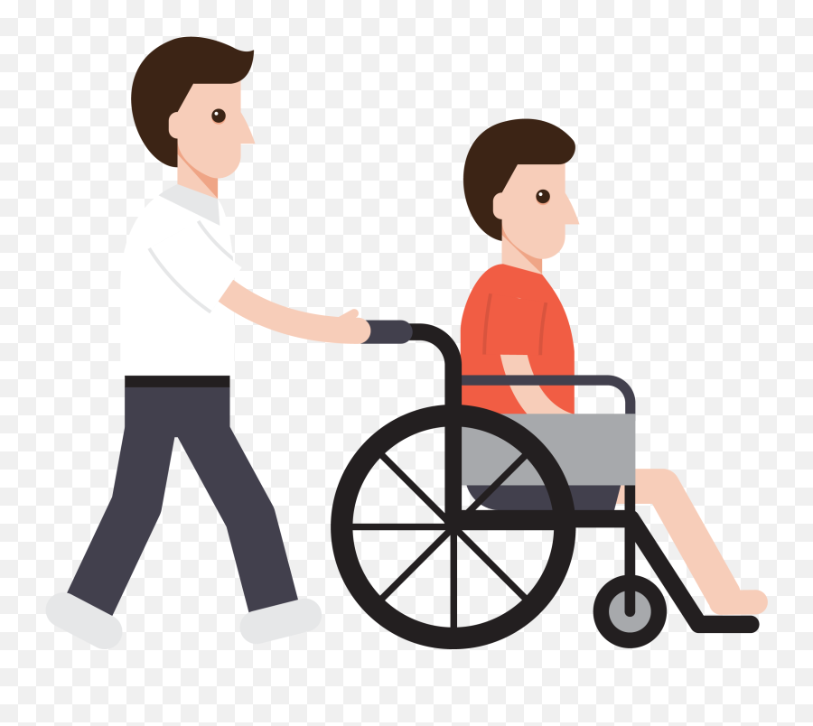 Disability Drawing - People On Wheelchair Cartoon Emoji,Disability Clipart