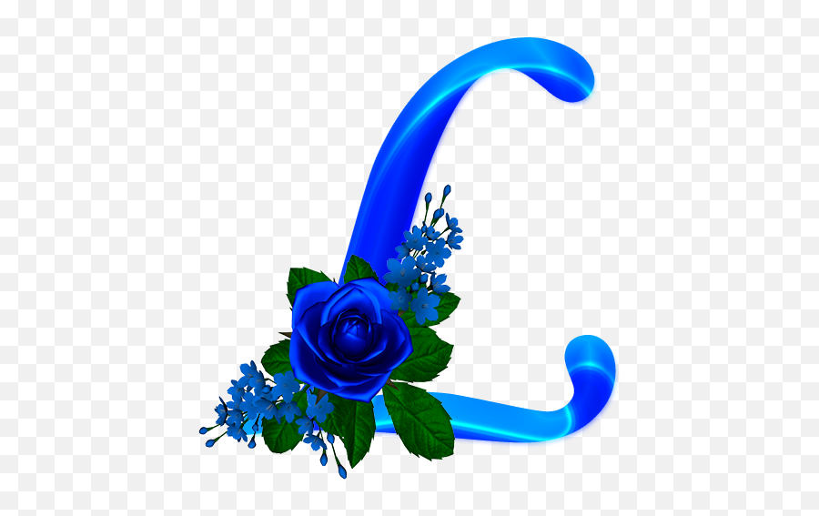 Blindada Por Deus Alfabeto Decorativo Rosas Png Heart - Transparent Background Rose Blue Emoji,Rosas Png