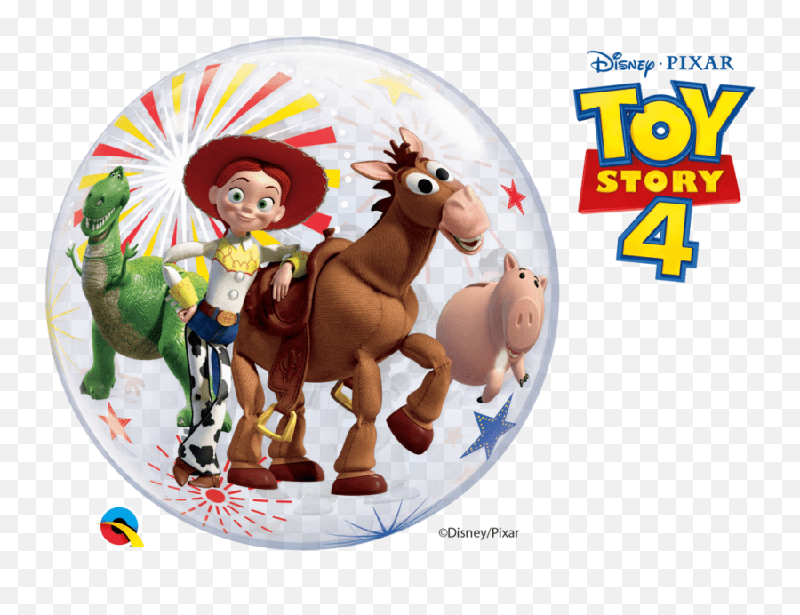 Toy Story 4 Bubble Balloon - Jessie Toy Story Balloons Emoji,Toy Story 4 Clipart