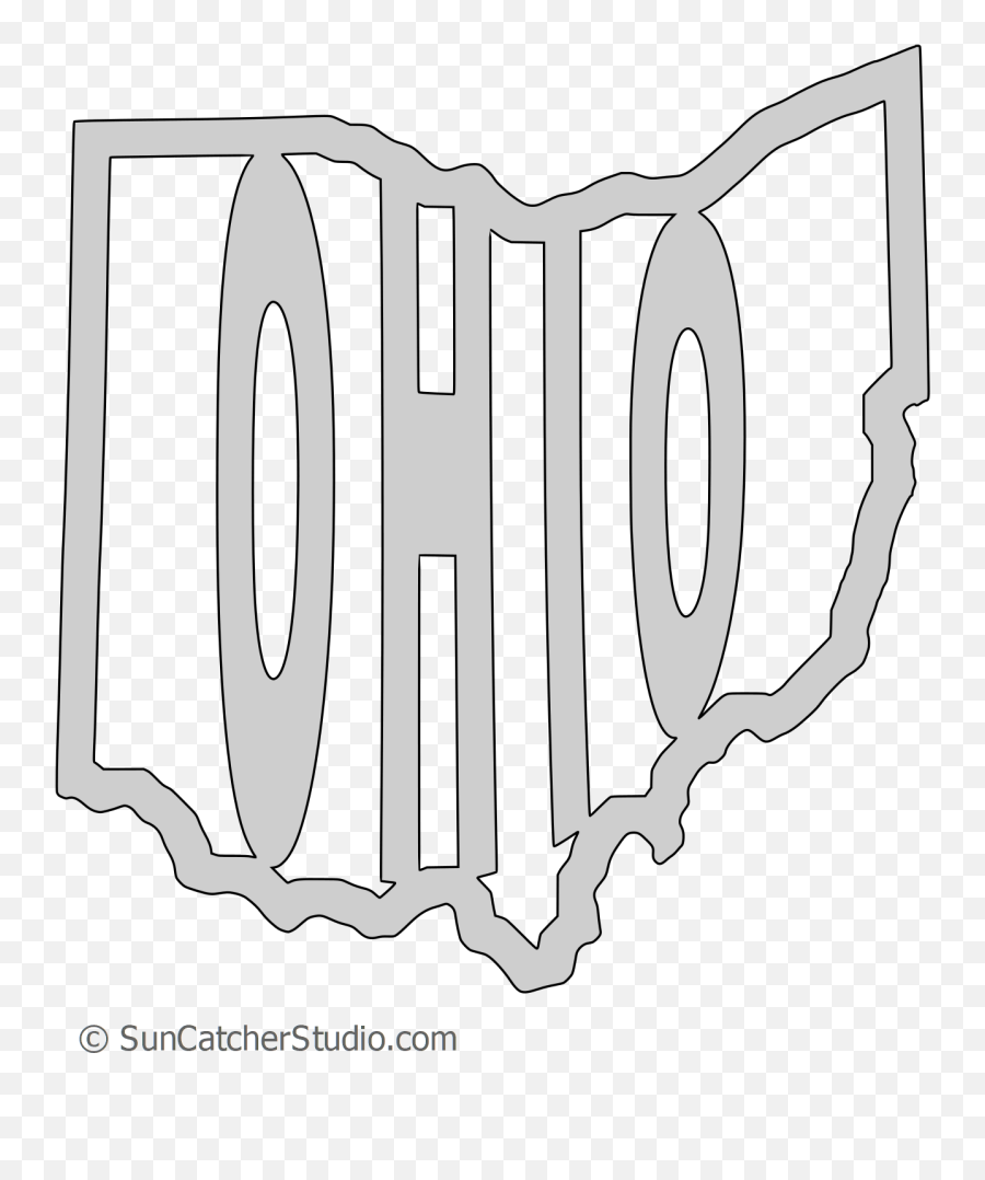 19 Ohio Ideas - Free Ohio Outline Vector Emoji,Ohio Clipart