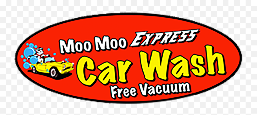 Moo Moo Express Car Wash - Moo Moo Car Wash Emoji,Car Wash Logo